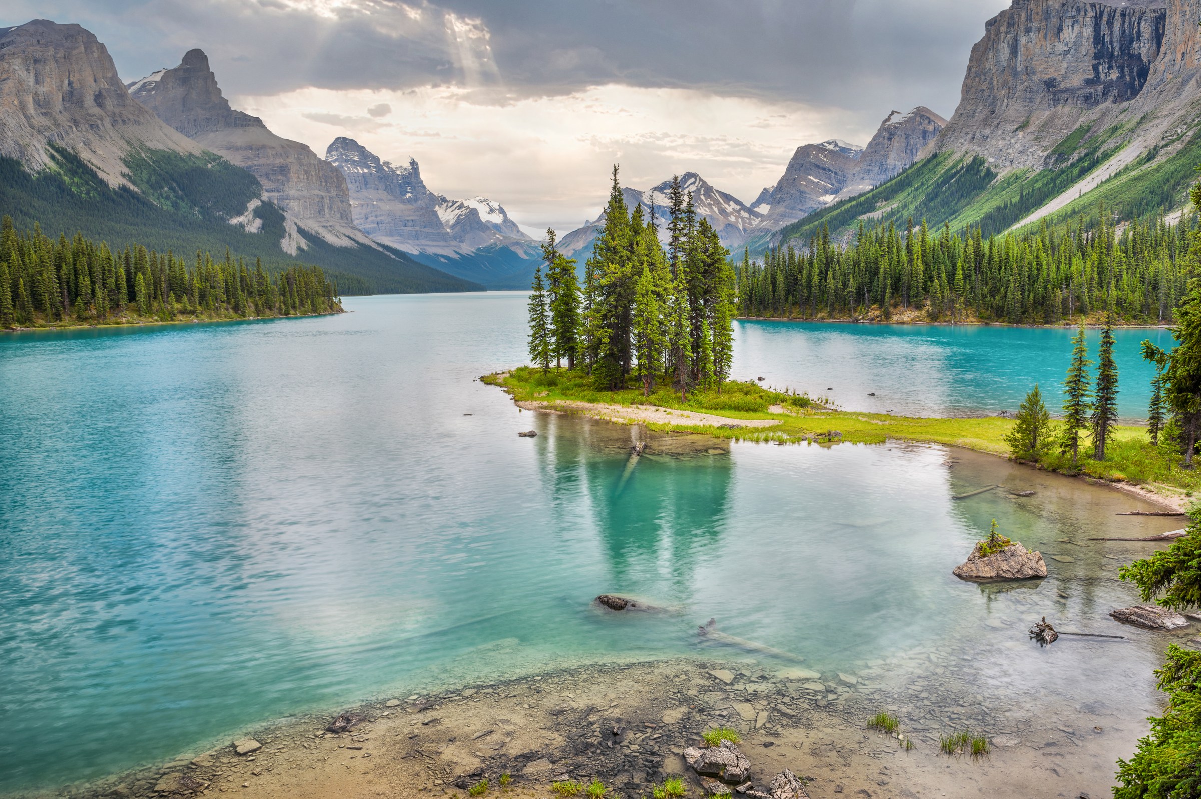 Spirit Island, Maligne Lake, Jasper National Park