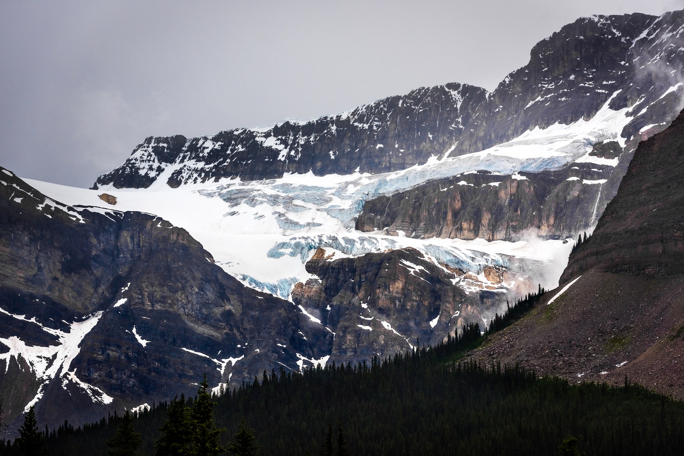 Crowfoot Glacier, Banff National Park, Alberta