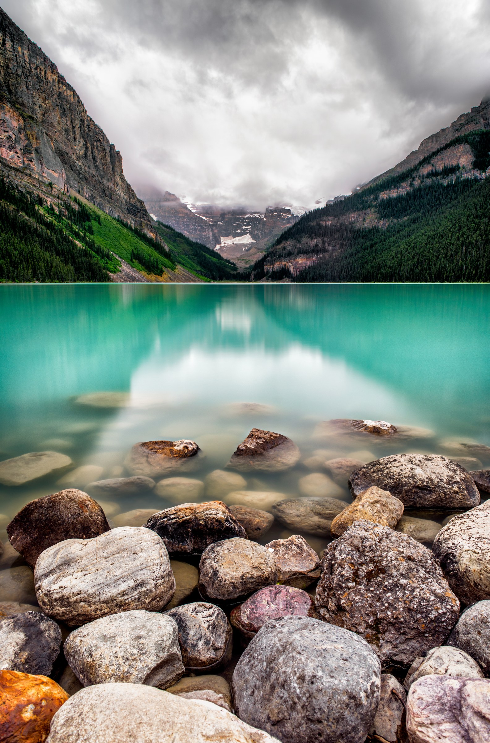 Reflections in Lake Louise, Banff National Park, Canada