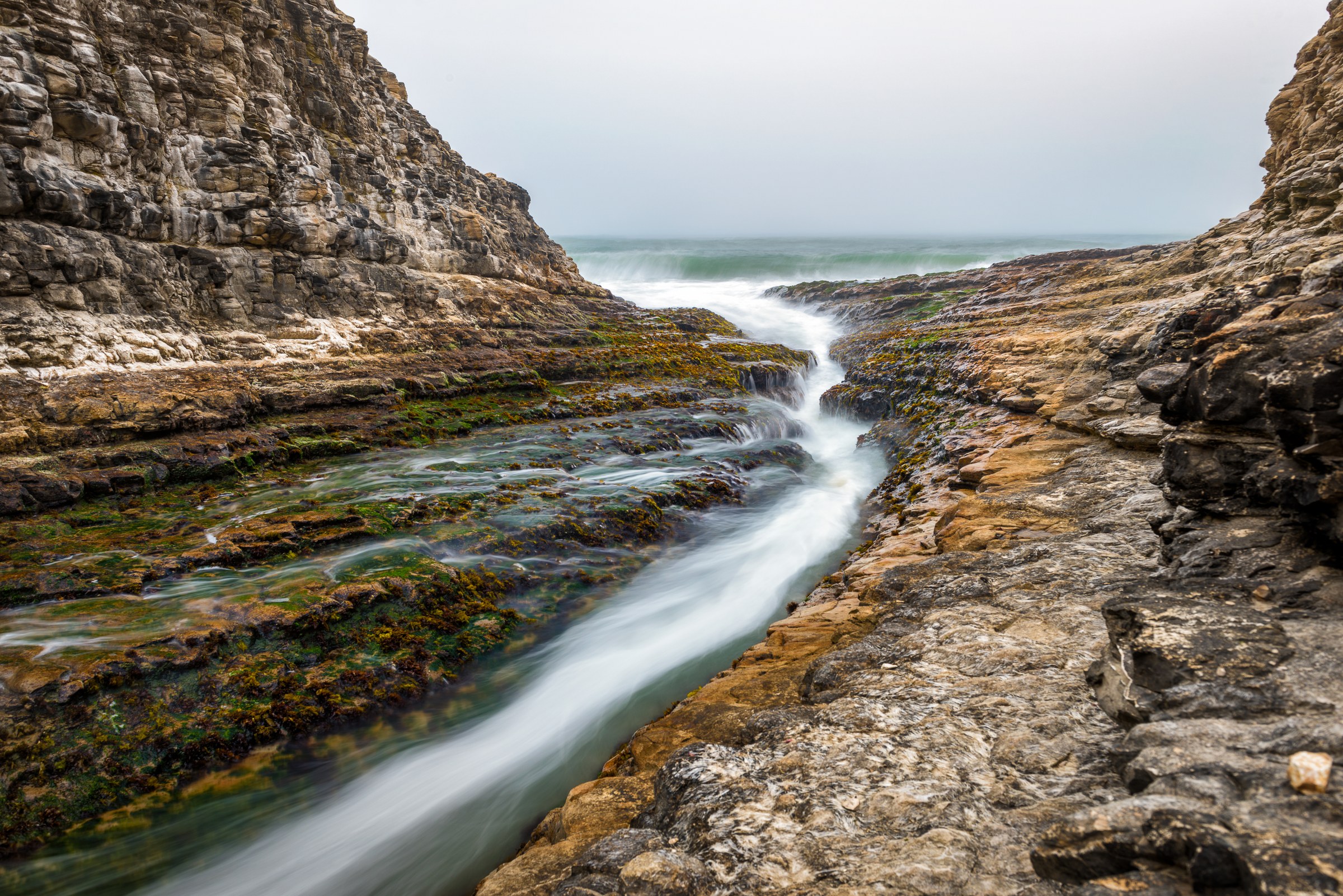 Davenport Crack, California.
