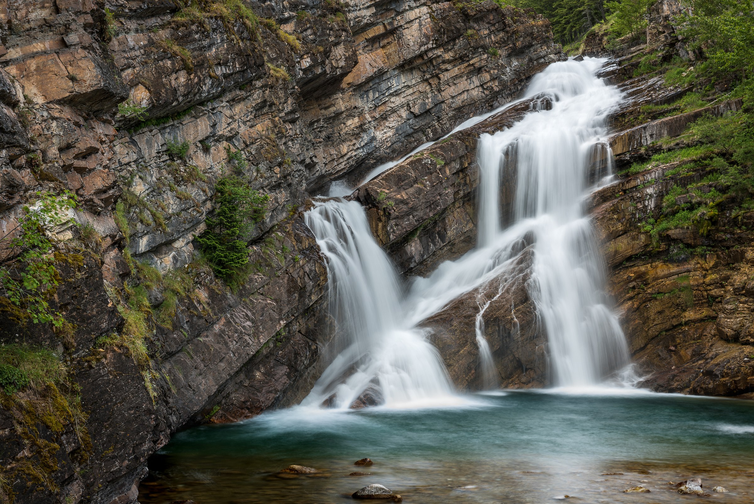 Cameron Falls, Waterton Lakes National Park