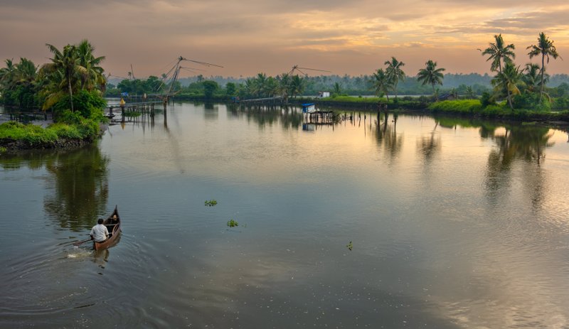 A Kadamakkudy Sunrise