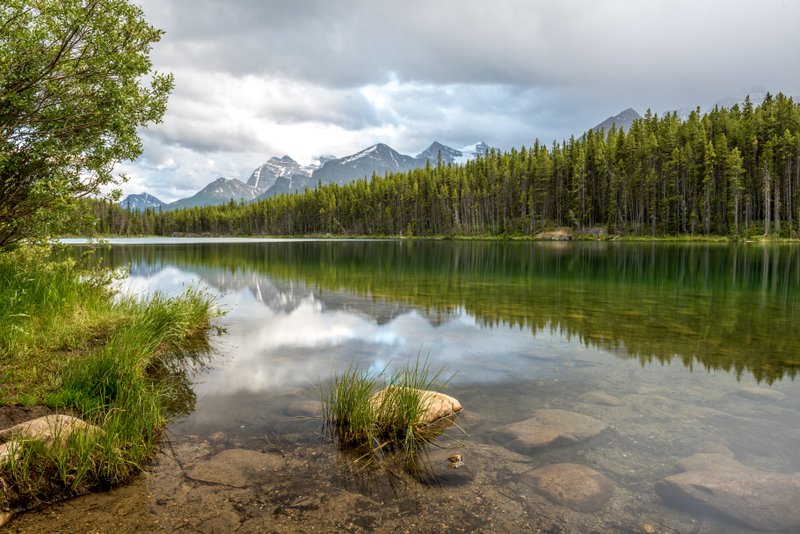 Herbert Lake, Columbia Icefields Parkway, Alberta